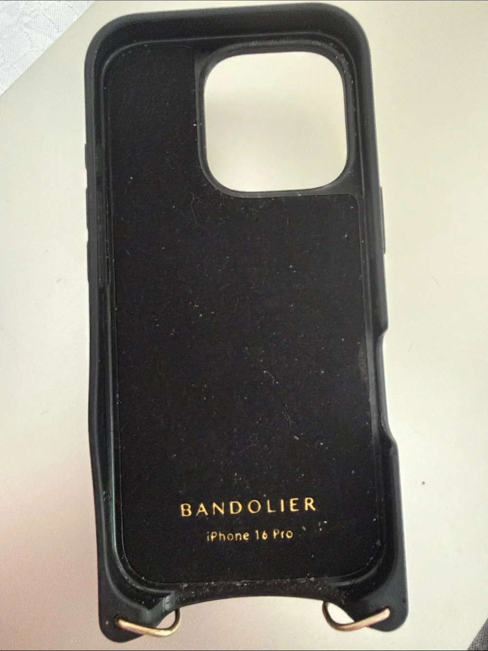 Bandolier leather phone
